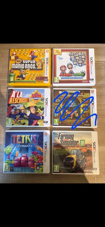 Jeux nintendo 3 DS