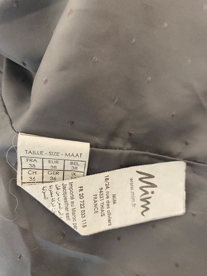 Ensemble tailleur gris mim - photo numéro 5