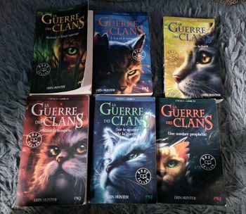 Lot romans la Guerre Des Clans Cycle 1