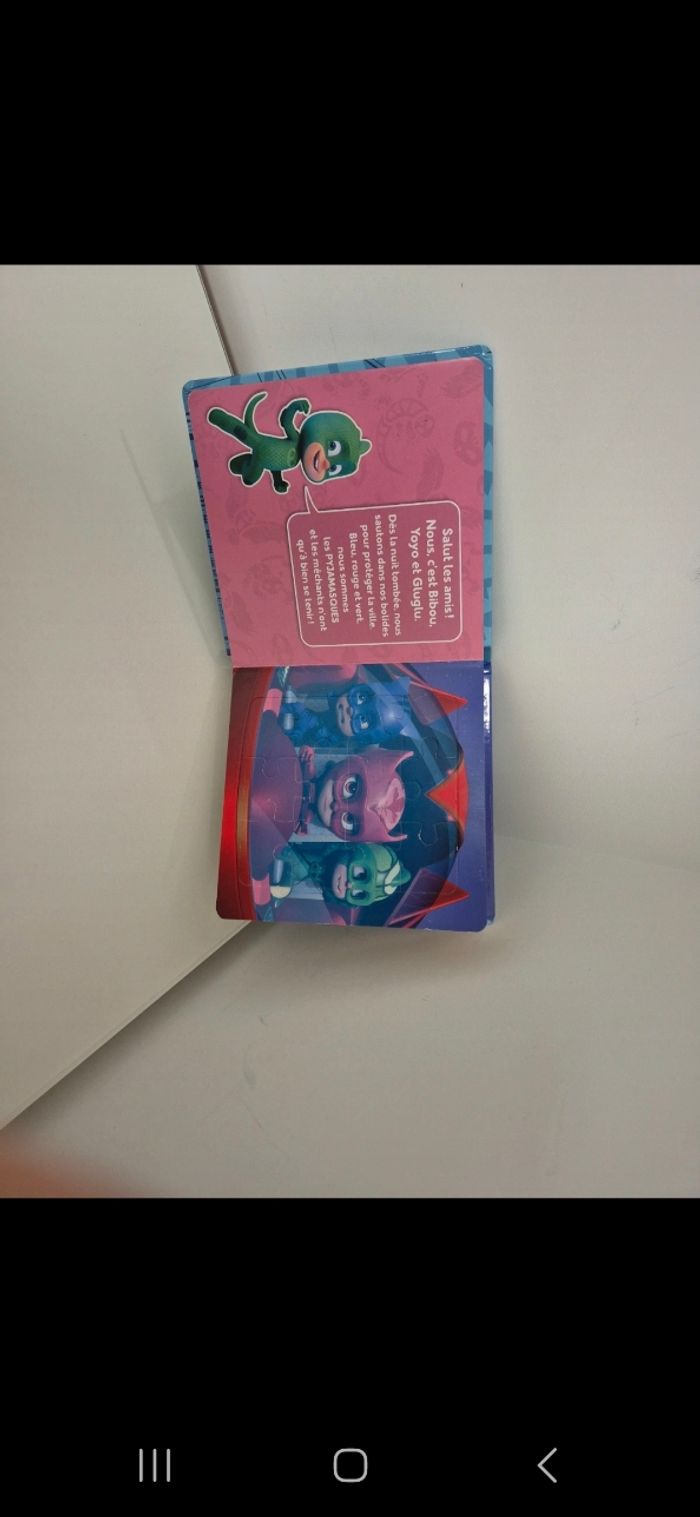 livre puzzle pyjamasques les nouveaux copains - photo numéro 4