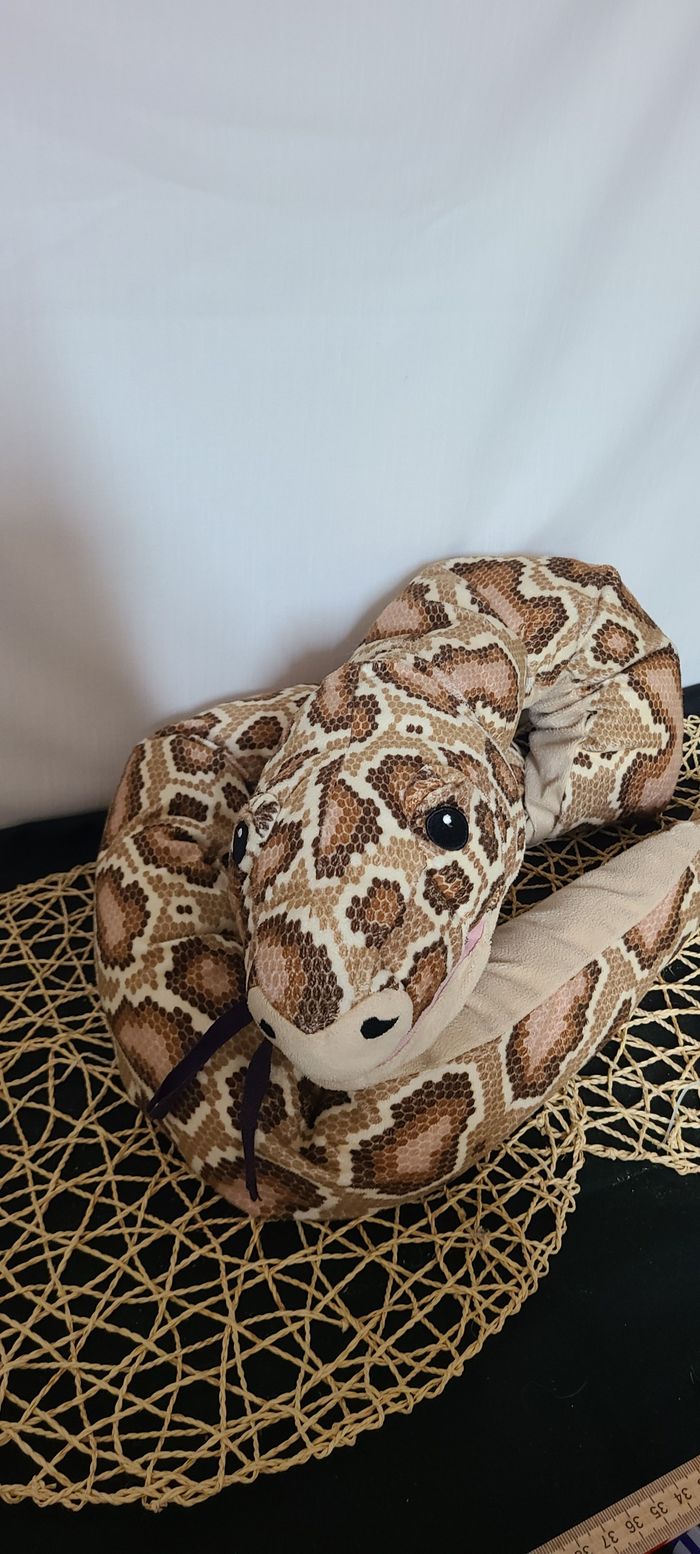 Ikea Djungelskog Birman Python Serpent Peluche Animal Marionnette - photo numéro 4