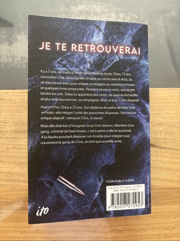 Livre je te retrouverai - photo numéro 2