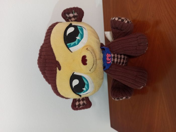 Peluche singe Chocolat Littlest Pet Shop