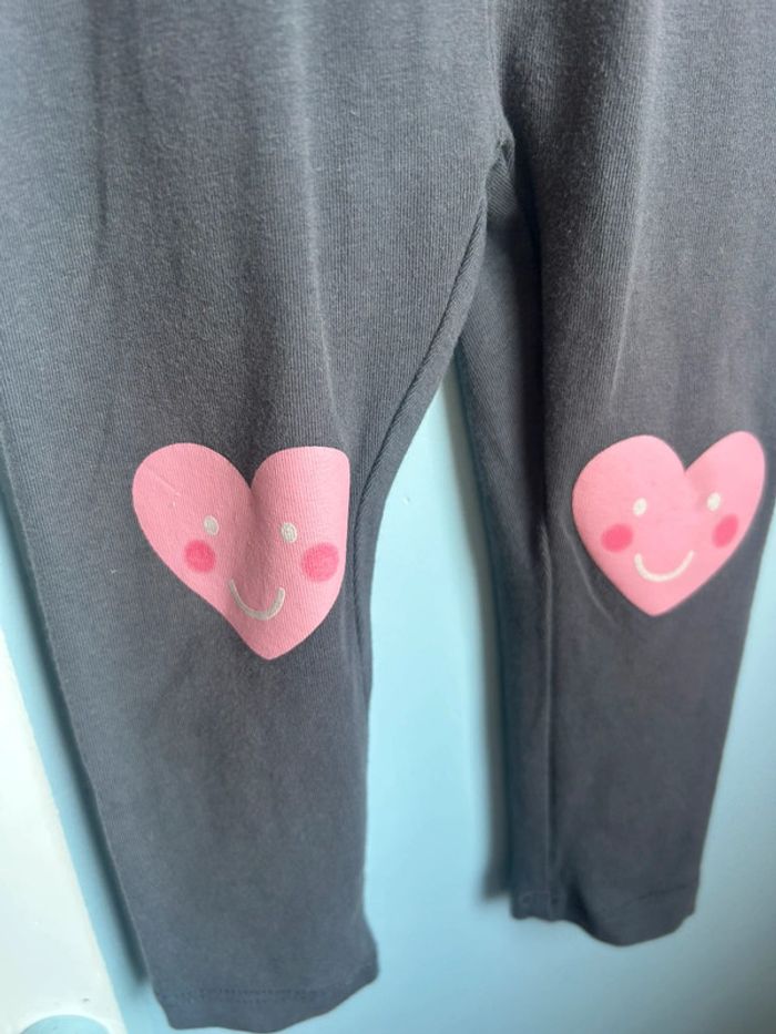 Legging gris foncé, 12 mois - photo numéro 2