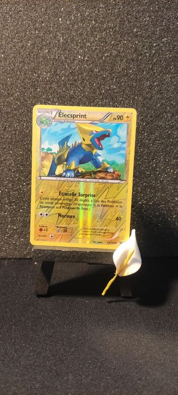 Carte pokémon Reverse, Elecsprint, ciel : rugissant