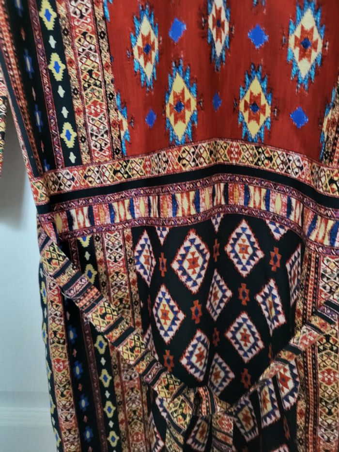 Robe multicolore motifs géométriques - photo numéro 3