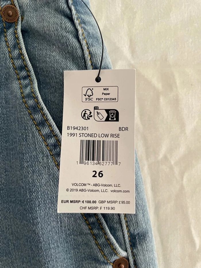 Autre Volcom bleu clair taille S - photo numéro 3
