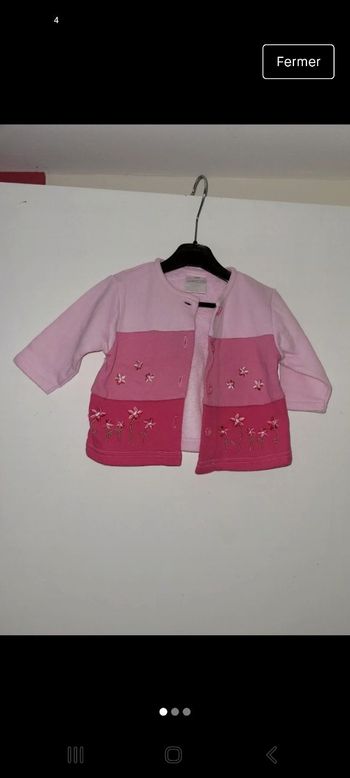 Veste 3 mois fille