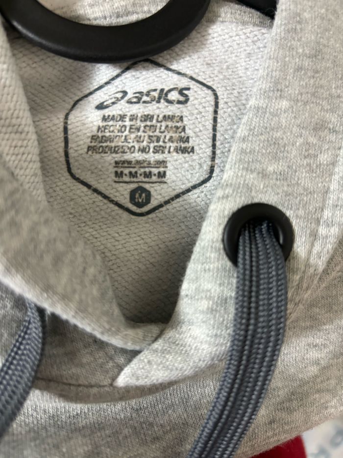 Sweat-shirt à capuche asics - photo numéro 2