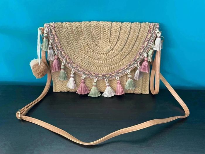 Sac / pochette en osier - photo numéro 2