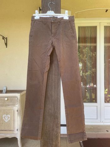 Pantalon marron Zara