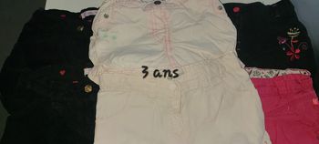 Lot 6 shorts 1 jupe fille 3 ans 36 mois
