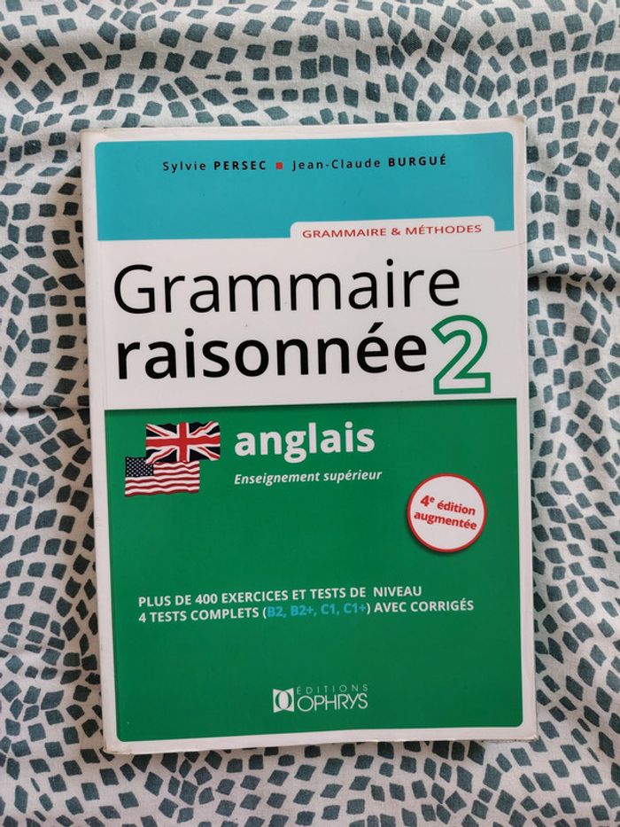 Livre Grammaire Raisonnée 2