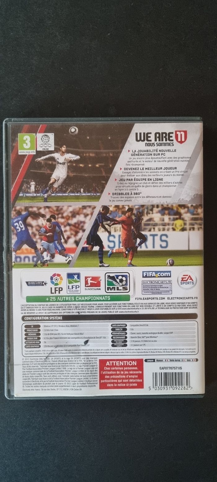 Fifa 11 sur PC - photo numéro 3