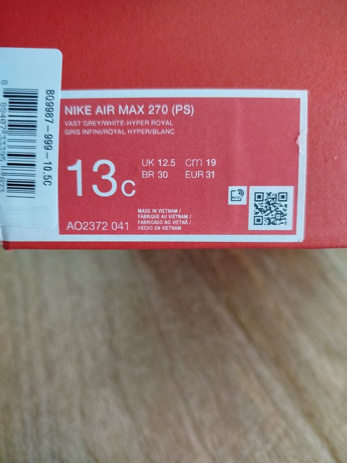 Baskets Nike T 33 - photo numéro 10