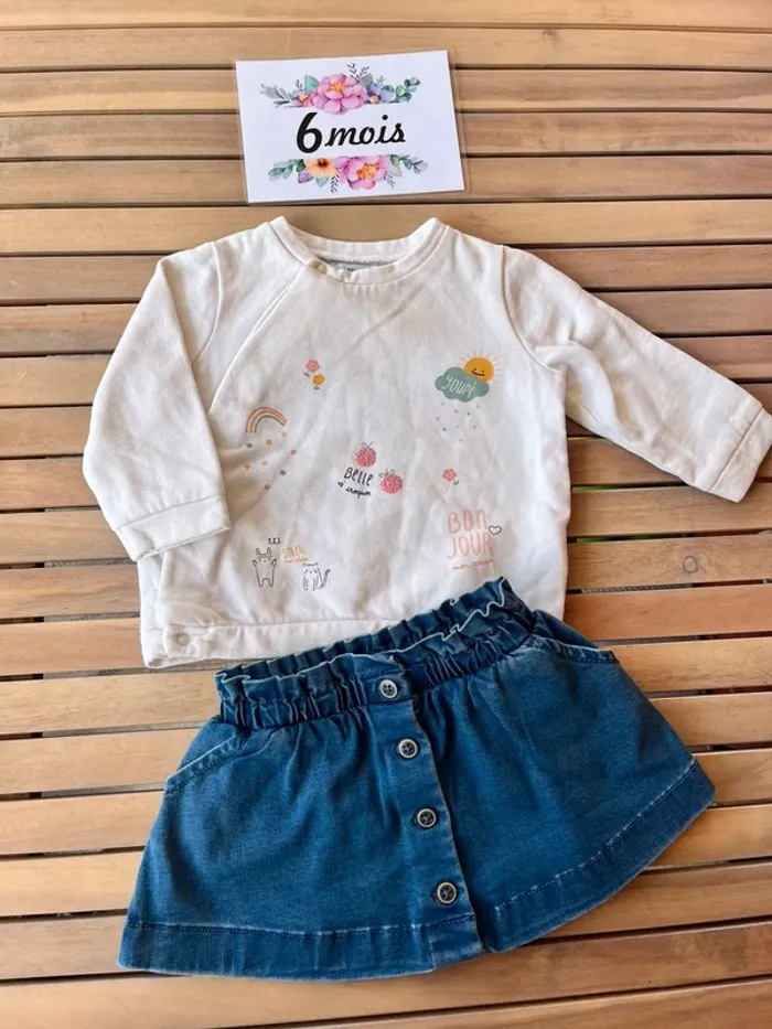 Gros lot 6 mois fille 27 articles de marque - photo numéro 5