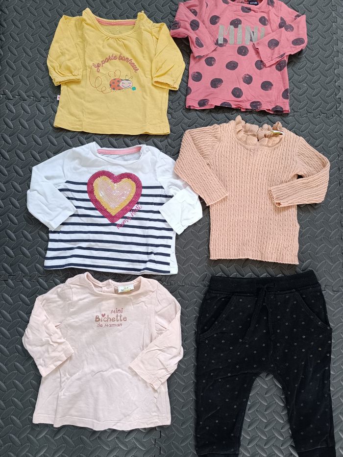 Lot vêtements fille 6 mois