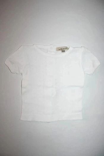 Tee shirt blanc Naissance In Extenso