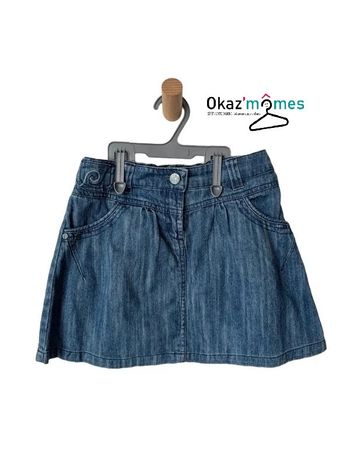 Jupe en jean bleu denim 100% coton - NKY 10 ans (140cm)