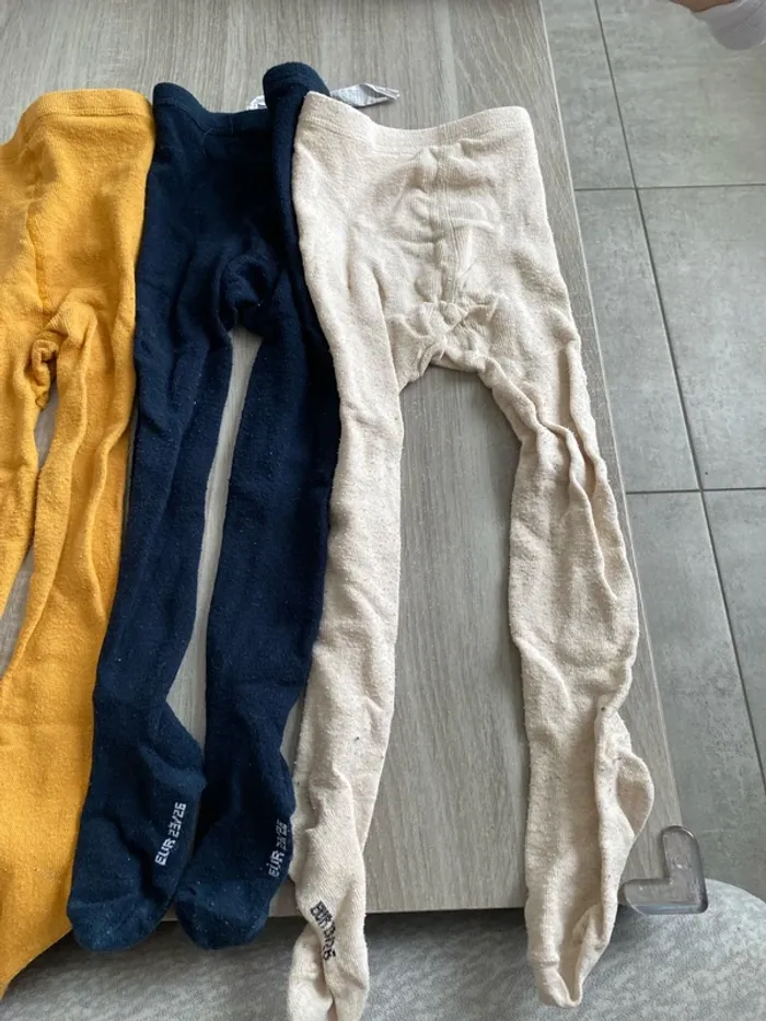 Lot de 4 paires de collants 23/26 kiabi - photo numéro 3