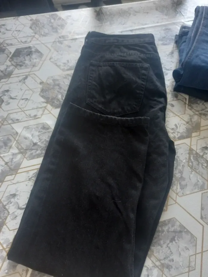 Jeans noirs regular fit - photo numéro 4