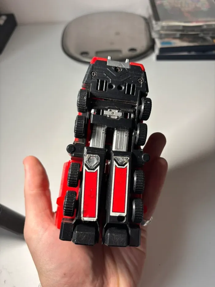 Action figure figurine robot Power Rangers Turbo Deluxe Rescue Megazord - photo numéro 5