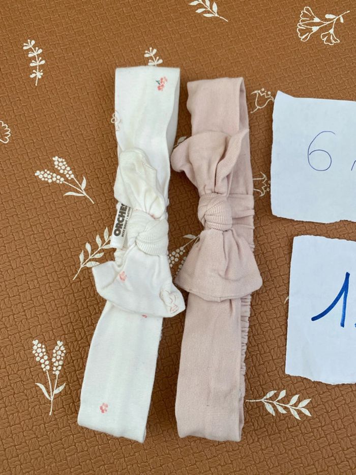 Lot bandeaux 6/12 mois - photo numéro 2
