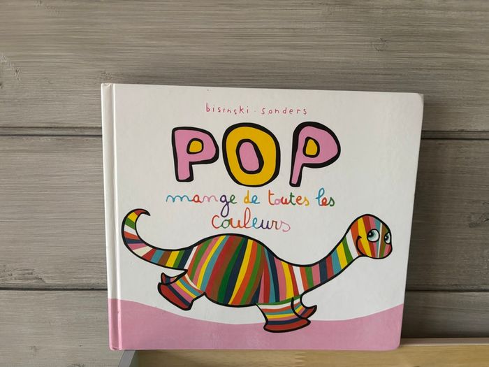 Livre Pop mange de toutes les couleurs