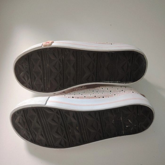 Paire de basket en toile rose lovely skull taille 33 - photo numéro 4