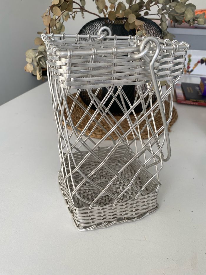Panier argenté - photo numéro 2