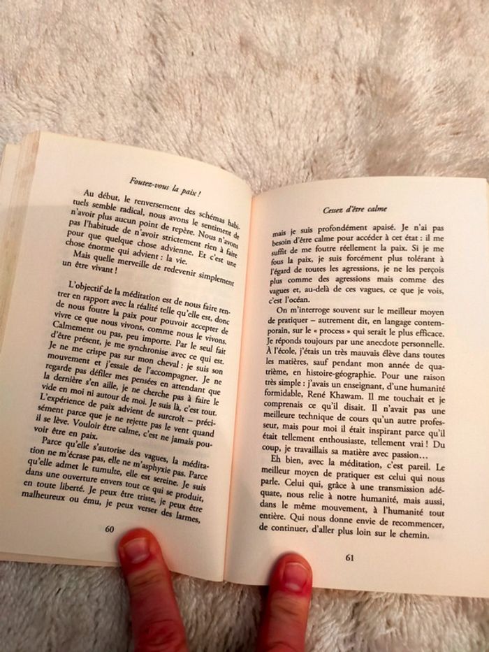 Lot de 2 livres foutez-vous la paix de Fabrice midal et cujo de Stephen King - photo numéro 5