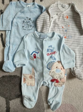 Lot 3 pyjamas animaux