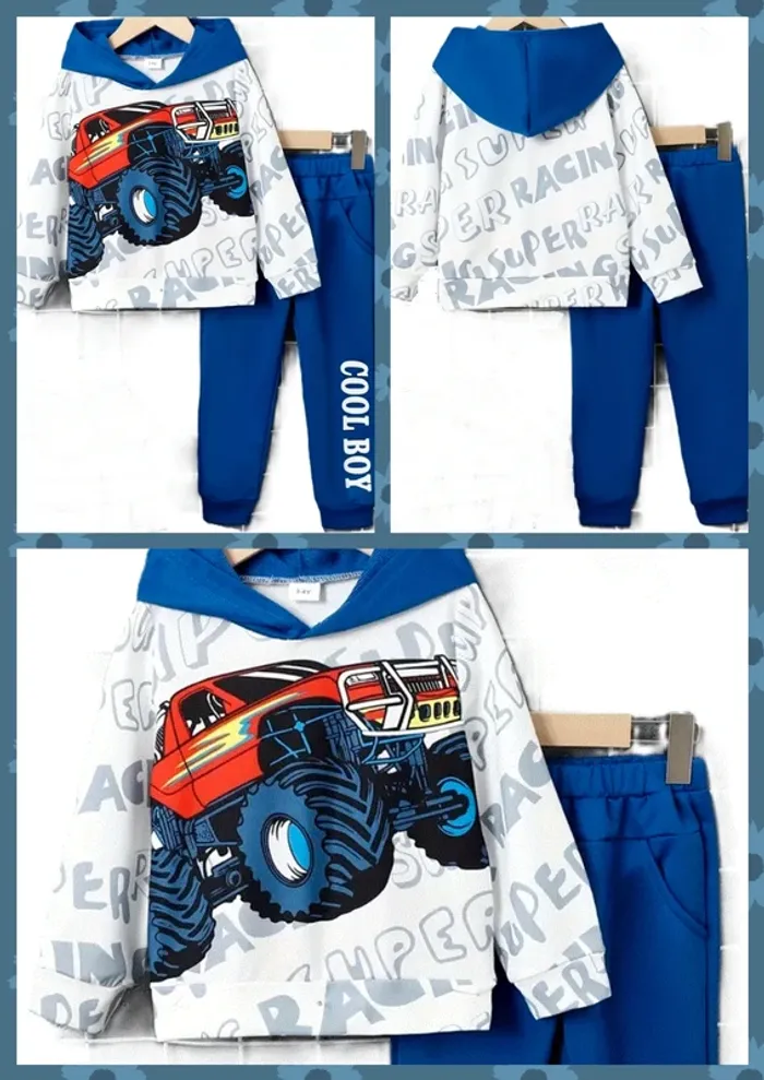 Ensemble Sweat à Capuche et Joggers 5/6 a