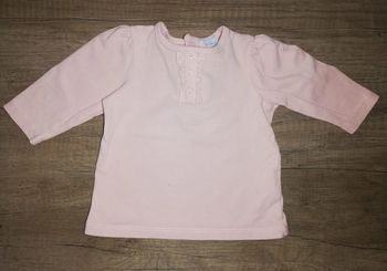 T Shirt rose 3 mois Tex baby #Fille3mois