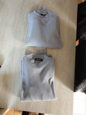 Lot de 2 pulls gris