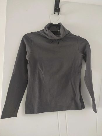 Haut manches longues col roulé Okaïdi 8 ans