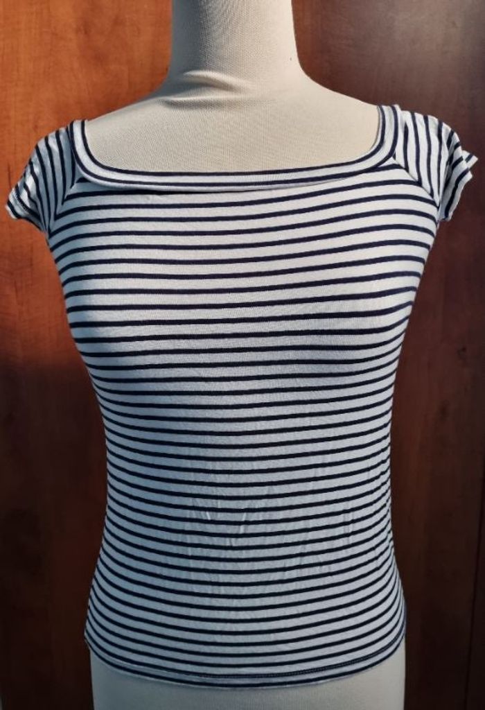 T-shirt style marin taille S