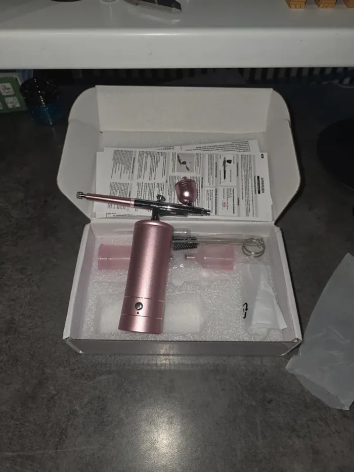 [NEUF] Aerographe airbrush manucure peinture rose