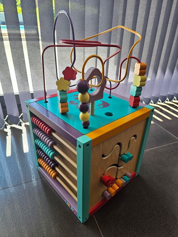 Jeu éducatif Montessori + cubes construction - photo numéro 2