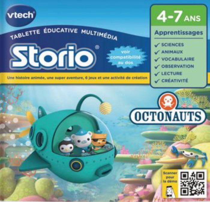 Jeu Storio - Les octonauts