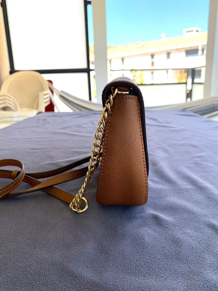Sac en bandoulière Michael Kors marron - photo numéro 5