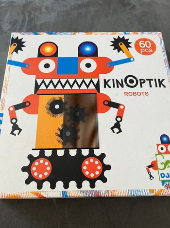 Kinoptik robots djeco 60 pièces