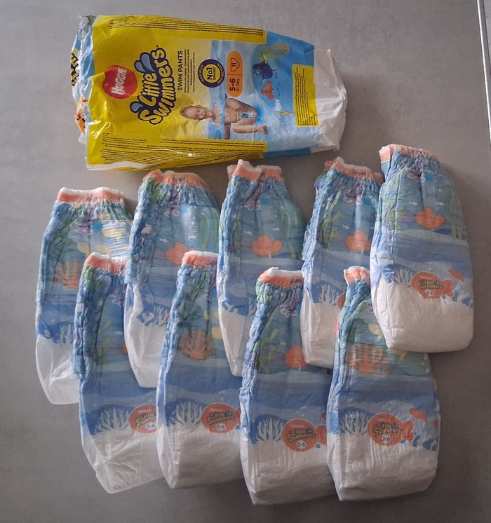 Couches piscine huggies 12-18 kg - photo numéro 2