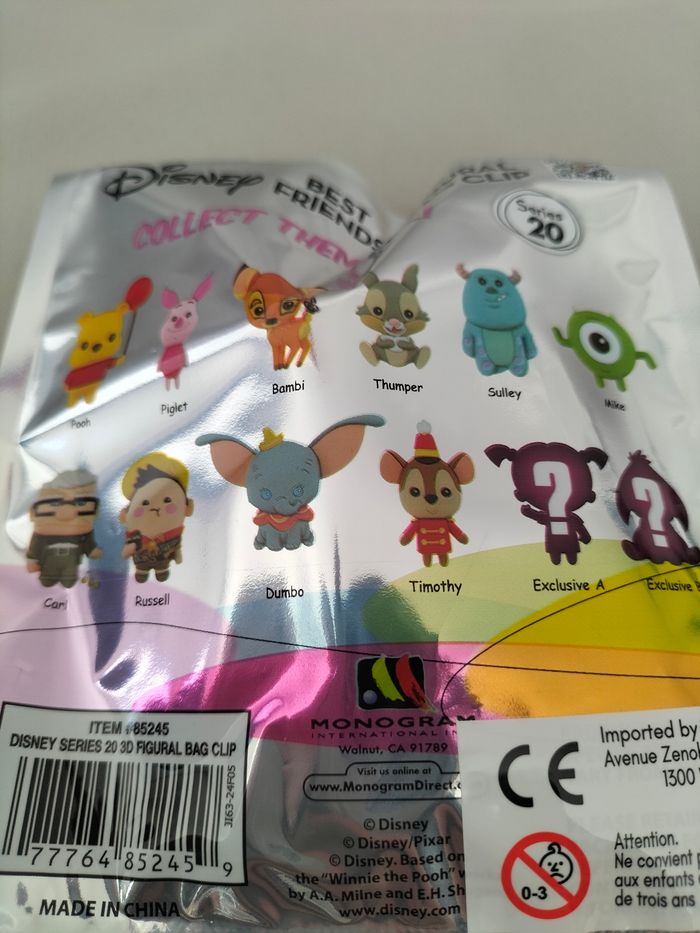 🤍 Bag clip mystère à collectionner - Disney - Neuf 🤍 - photo numéro 2