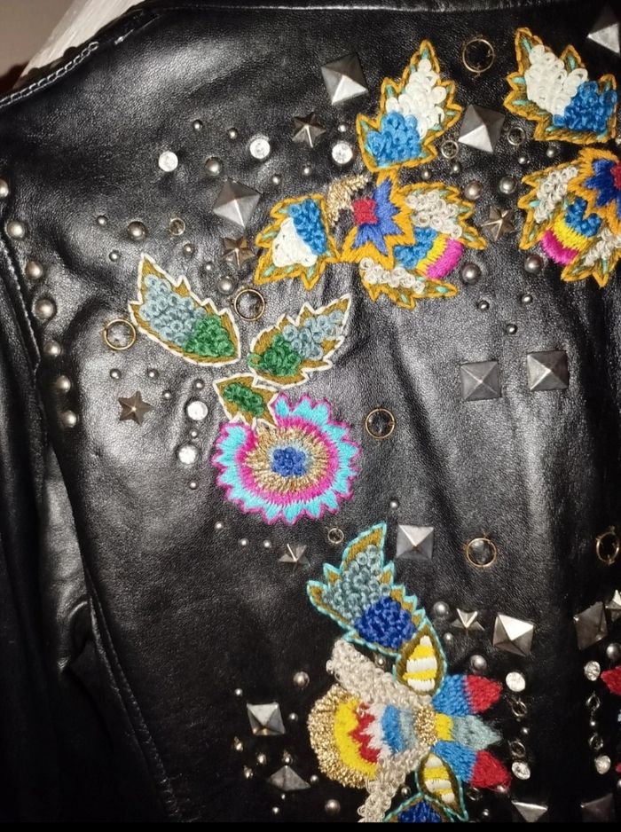 Blouson Zara cuir - photo numéro 4