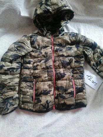 Doudoune mi saison camouflage kaki Coolcat