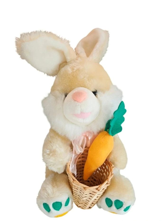 🧸 Peluche Lapin et son panier🧸