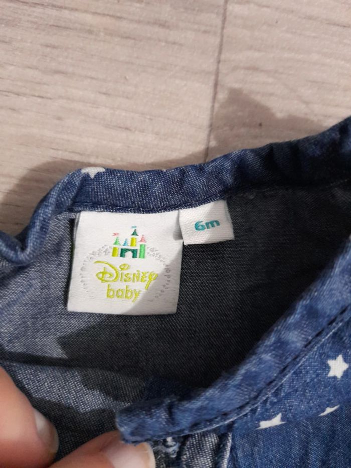 Ensemble robe et leggings minnie 6 mois - photo numéro 3