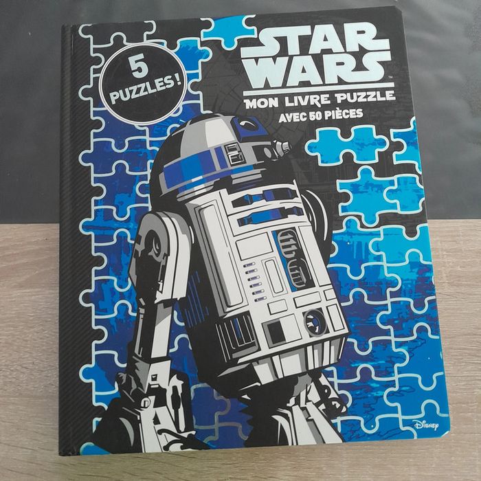 grand livre puzzle star wars