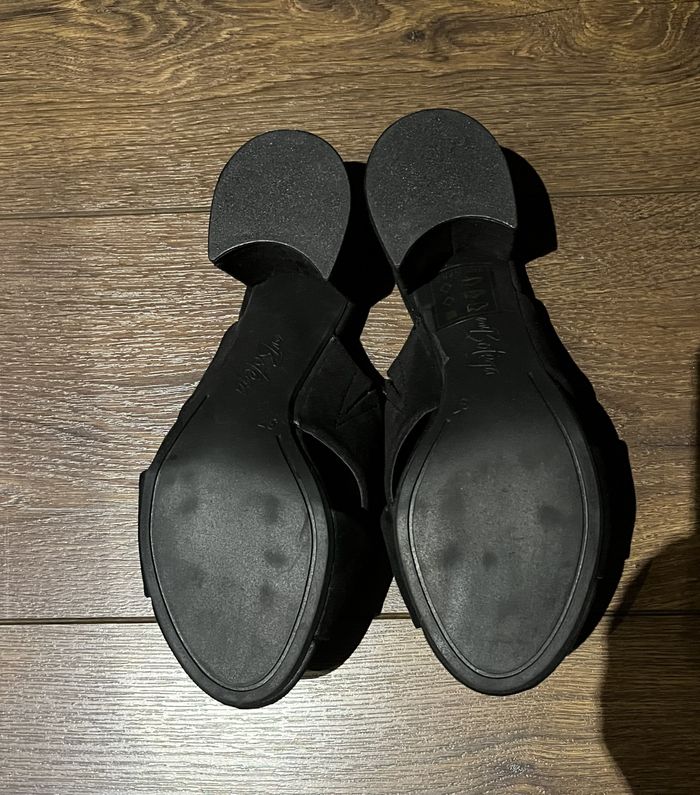 Mules velours noires (37) - photo numéro 2